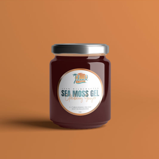 Elderberry Ginger Seamoss Gel