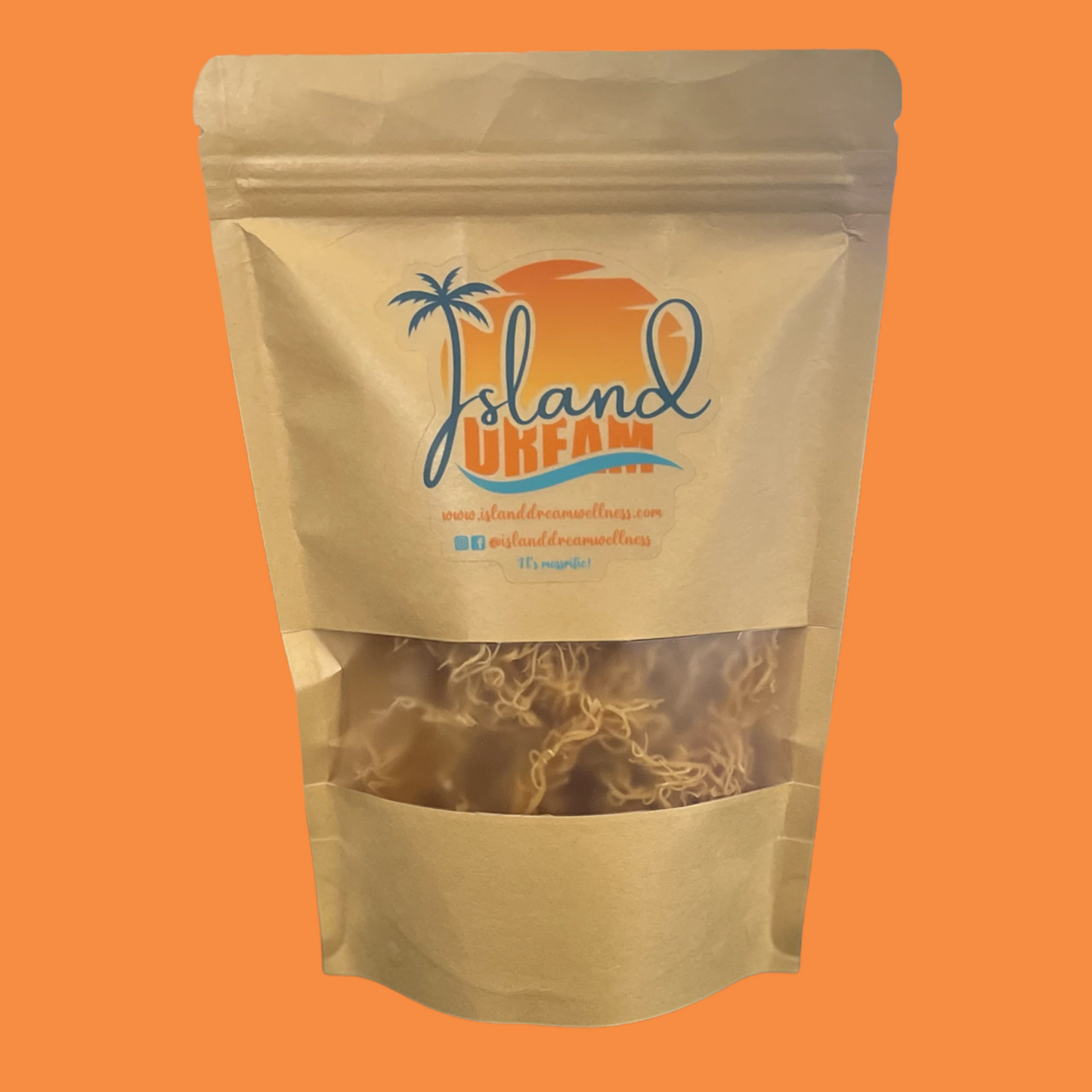 100% Organic Wildcrafted Sea Moss Gel (380g) - Island Moss